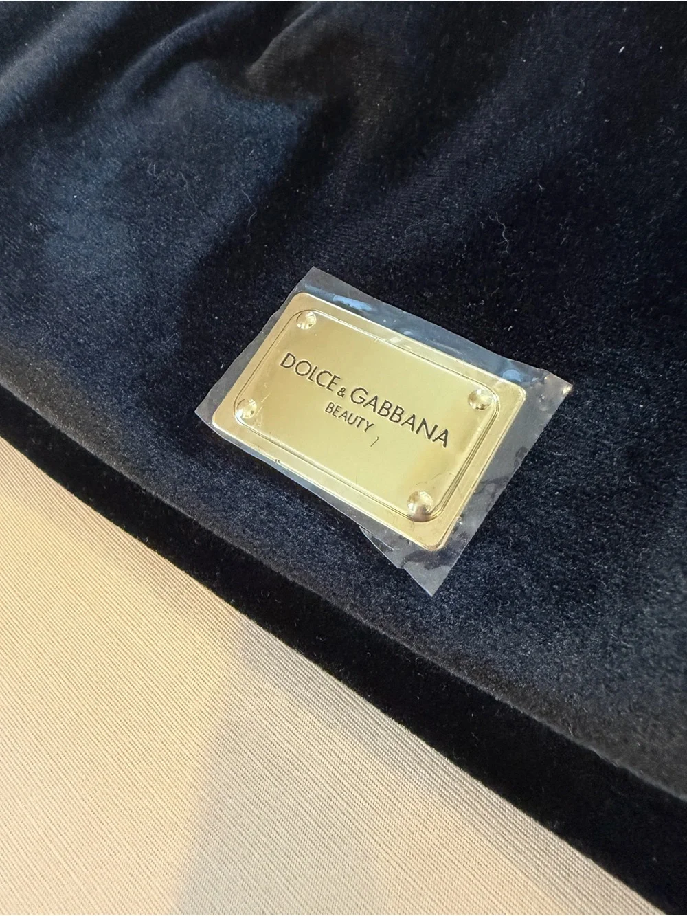 Dolce & Gabbana compact suede